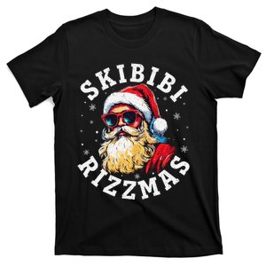 Rizzmas Christmas Rizz Santa Claus Charisma Gift T-Shirt