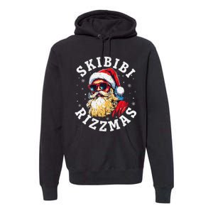 Rizzmas Christmas Rizz Santa Claus Charisma Gift Premium Hoodie