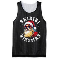 Rizzmas Christmas Rizz Santa Claus Charisma Gift Mesh Reversible Basketball Jersey Tank