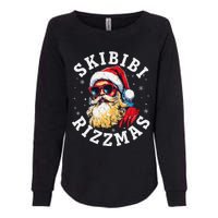 Rizzmas Christmas Rizz Santa Claus Charisma Gift Womens California Wash Sweatshirt