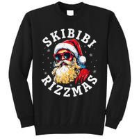 Rizzmas Christmas Rizz Santa Claus Charisma Gift Tall Sweatshirt