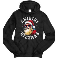 Rizzmas Christmas Rizz Santa Claus Charisma Gift Tie Dye Hoodie