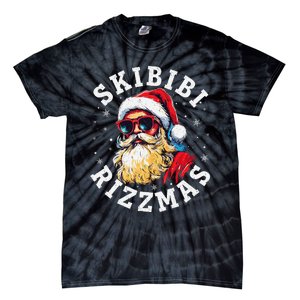 Rizzmas Christmas Rizz Santa Claus Charisma Gift Tie-Dye T-Shirt