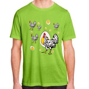 Roseanne Chicken, Retro Chickens Adult ChromaSoft Performance T-Shirt