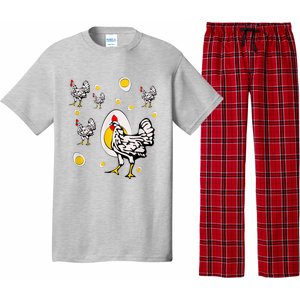 Roseanne Chicken, Retro Chickens Pajama Set