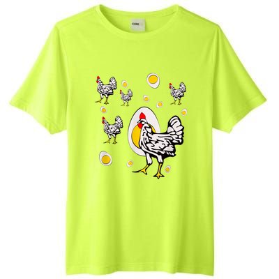 Roseanne Chicken, Retro Chickens Tall Fusion ChromaSoft Performance T-Shirt