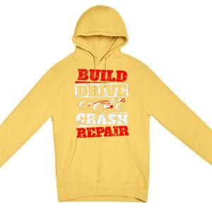 Rc Car Racing Build Drive Crash Repair Remote Control Buggy Gift Premium Pullover Hoodie