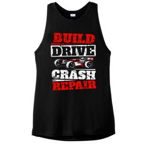 Rc Car Racing Build Drive Crash Repair Remote Control Buggy Gift Ladies PosiCharge Tri-Blend Wicking Tank