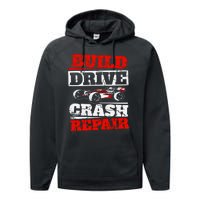 Rc Car Racing Build Drive Crash Repair Remote Control Buggy Gift Performance Fleece Hoodie