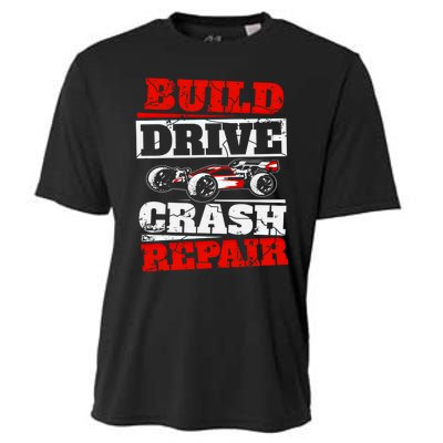 Rc Car Racing Build Drive Crash Repair Remote Control Buggy Gift Cooling Performance Crew T-Shirt