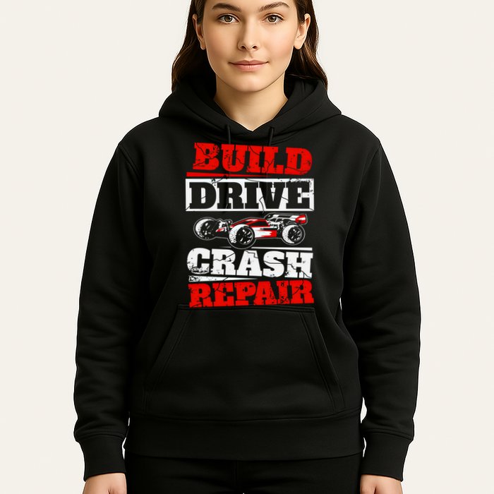 Rc Car Racing Build Drive Crash Repair Remote Control Buggy Gift Hoodie