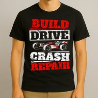 Rc Car Racing Build Drive Crash Repair Remote Control Buggy Gift T-Shirt