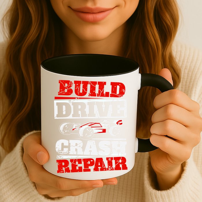 Rc Car Racing Build Drive Crash Repair Remote Control Buggy Gift Mug