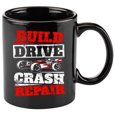 Rc Car Racing Build Drive Crash Repair Remote Control Buggy Gift 11oz C Handle Ceramic Mug