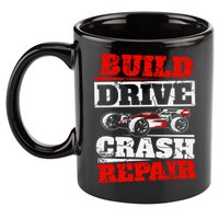 Rc Car Racing Build Drive Crash Repair Remote Control Buggy Gift 11oz C Handle Ceramic Mug