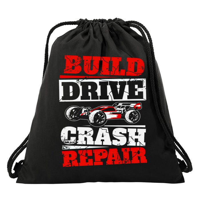 Rc Car Racing Build Drive Crash Repair Remote Control Buggy Gift Drawstring Bag