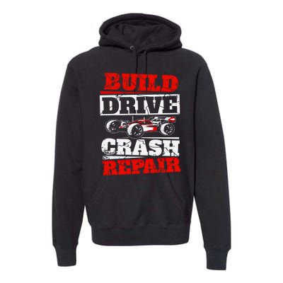 Rc Car Racing Build Drive Crash Repair Remote Control Buggy Gift Premium Hoodie