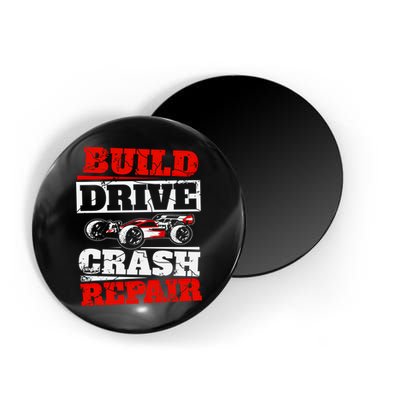 Rc Car Racing Build Drive Crash Repair Remote Control Buggy Gift Magnet
