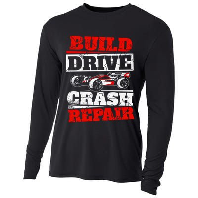 Rc Car Racing Build Drive Crash Repair Remote Control Buggy Gift Cooling Performance Long Sleeve Crew