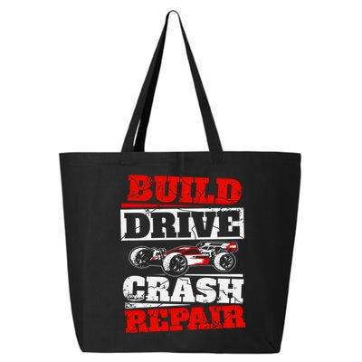 Rc Car Racing Build Drive Crash Repair Remote Control Buggy Gift 25L Jumbo Tote