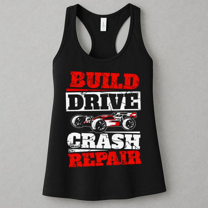 Rc Car Racing Build Drive Crash Repair Remote Control Buggy Gift Womens Tank Top