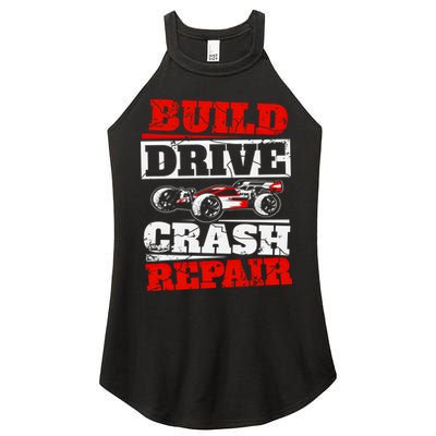 Rc Car Racing Build Drive Crash Repair Remote Control Buggy Gift Women's Perfect Tri Rocker Tank