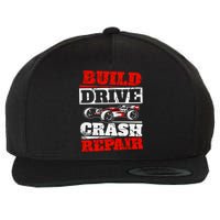 Rc Car Racing Build Drive Crash Repair Remote Control Buggy Gift Wool Snapback Cap
