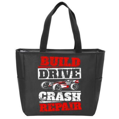 Rc Car Racing Build Drive Crash Repair Remote Control Buggy Gift Zip Tote Bag