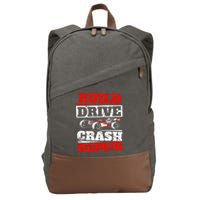 Rc Car Racing Build Drive Crash Repair Remote Control Buggy Gift Cotton Canvas Backpack