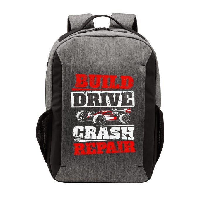 Rc Car Racing Build Drive Crash Repair Remote Control Buggy Gift Vector Backpack