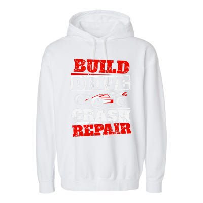 Rc Car Racing Build Drive Crash Repair Remote Control Buggy Gift Garment-Dyed Fleece Hoodie