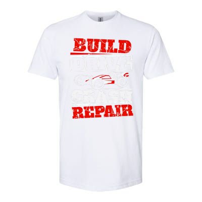 Rc Car Racing Build Drive Crash Repair Remote Control Buggy Gift Softstyle CVC T-Shirt