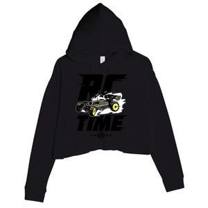 Rc Car Racing Gift For An Rc Racer Gift Crop Fleece Hoodie