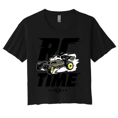 Rc Car Racing Gift For An Rc Racer Gift Women's Crop Top Tee