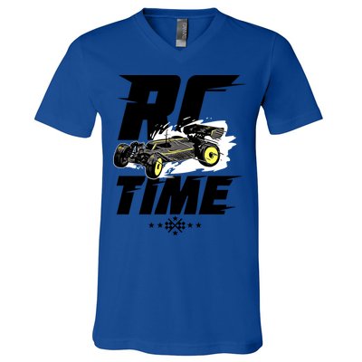 Rc Car Racing Gift For An Rc Racer Gift V-Neck T-Shirt