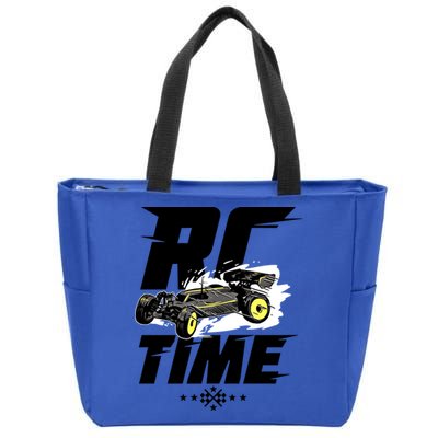 Rc Car Racing Gift For An Rc Racer Gift Zip Tote Bag