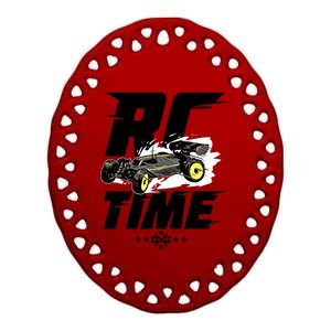 Rc Car Racing Gift For An Rc Racer Gift Ceramic Oval Ornament