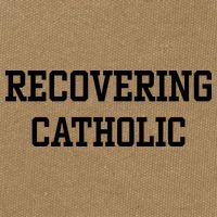 Recovering Catholic Cotton Canvas Backpack