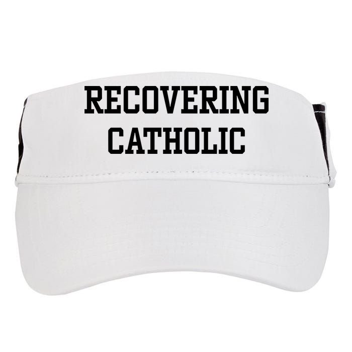 Recovering Catholic Adult Drive Performance Visor