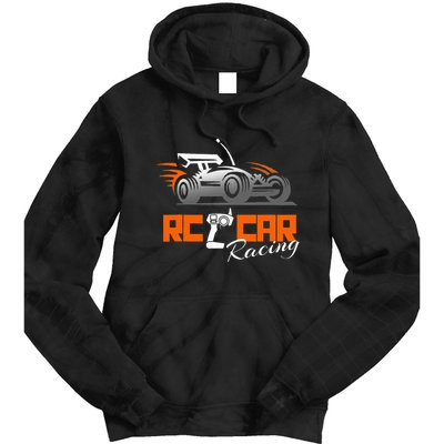 Rc Cars Racing Gift Hobby Tie Dye Hoodie