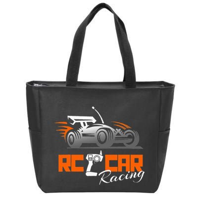 Rc Cars Racing Gift Hobby Zip Tote Bag