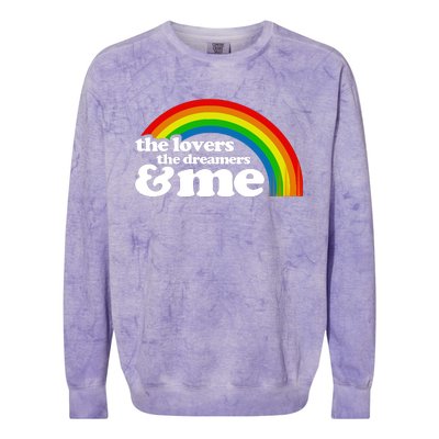 Rainbow Connection Colorblast Crewneck Sweatshirt