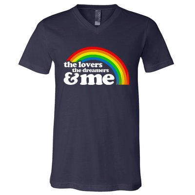 Rainbow Connection V-Neck T-Shirt