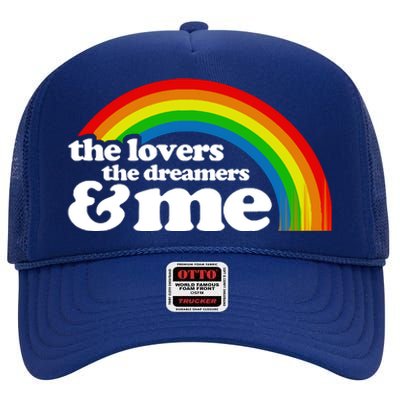 Rainbow Connection High Crown Mesh Back Trucker Hat