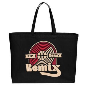 Rip City Remix Fanatics Branded Primary Cotton Canvas Jumbo Tote