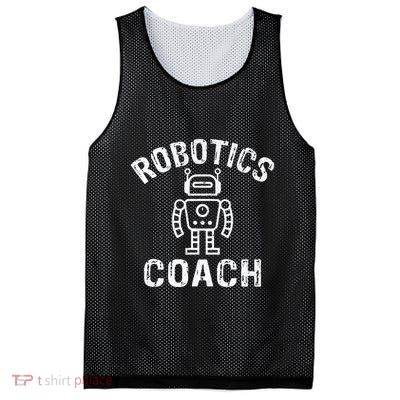 Robotics Coach Mesh Reversible Basketball Jersey Tank