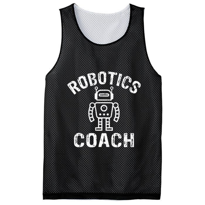 Robotics Coach Mesh Reversible Basketball Jersey Tank