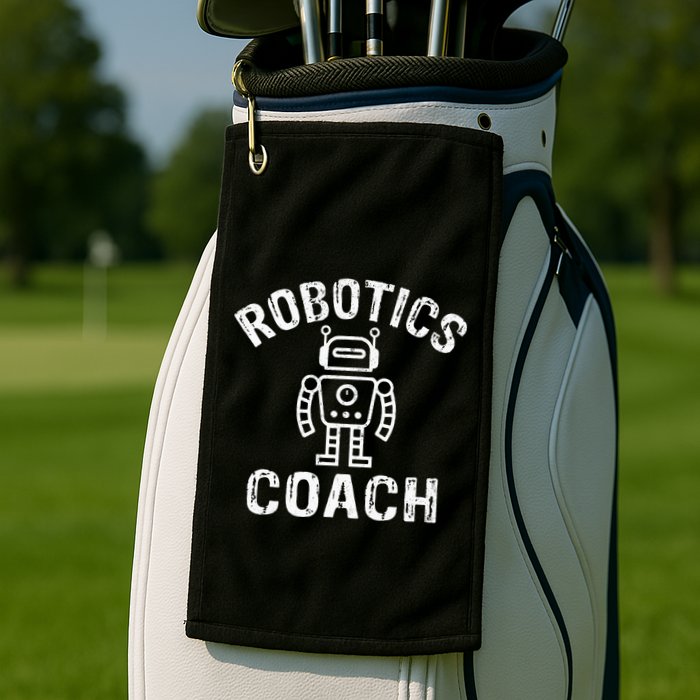 Robotics Coach Golf Towel