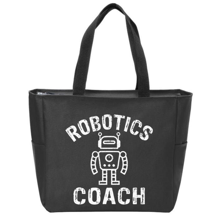 Robotics Coach Zip Tote Bag