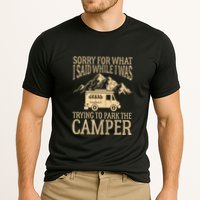 RV Camping Retro I Said While I Was Trying To Park The Camper Performance Shirt